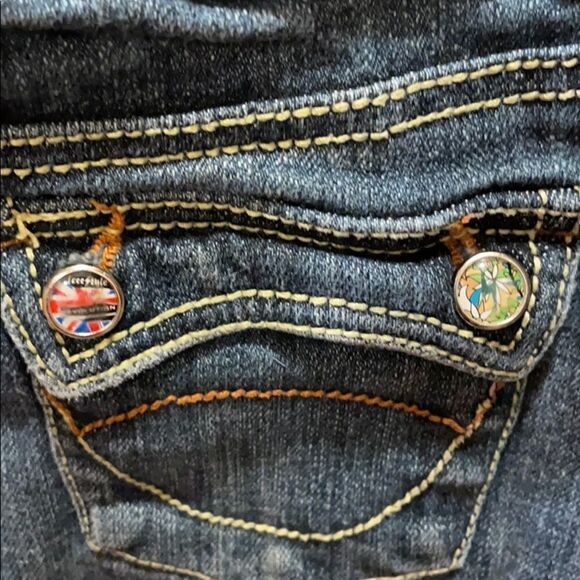 (5/$25) Freestyle Revolution Denim Skirt - Picture 4 of 8